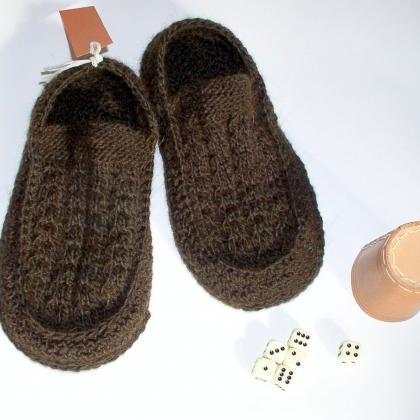 Men's Knit Crochet Socks/slippers..