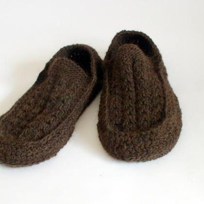 Men's Knit Crochet Socks/slippers..